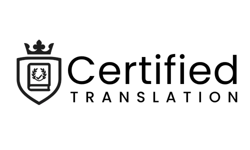 Certified Translation Logo